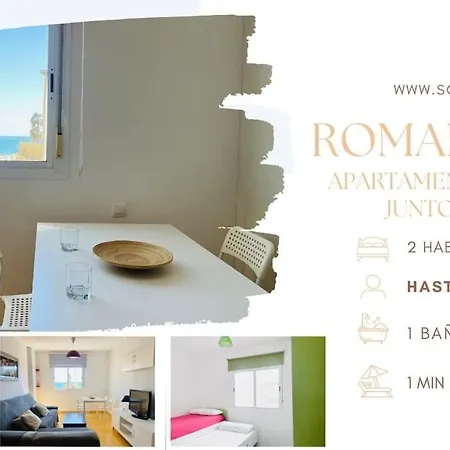 Romanilla 12 Apartamento Familiar Junto Al Mar Roquetas de Mar Exterior photo